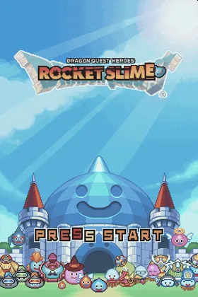 Dragon Quest Heroes - Rocket Slime (USA) screen shot title